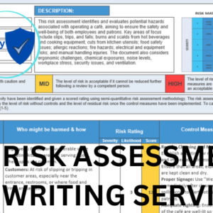 Risk Assessment Writing Service