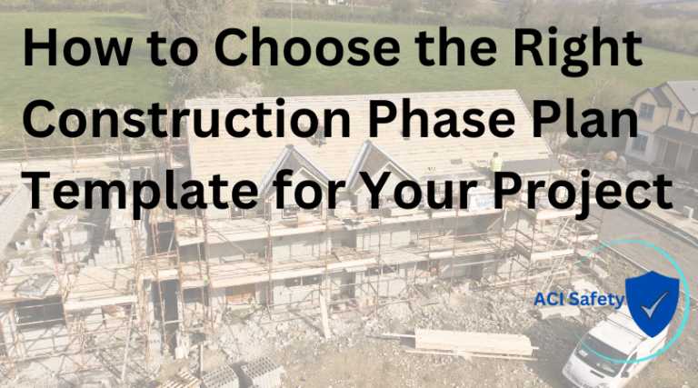 How to Choose the Right Construction Phase Plan Template for Your Project