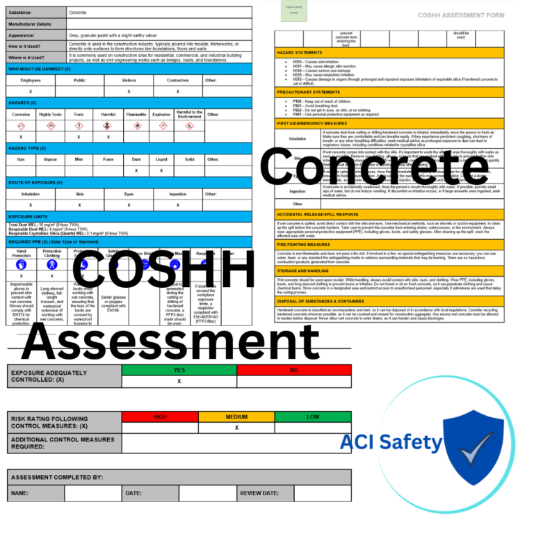 Concrete COSHH Assessment
