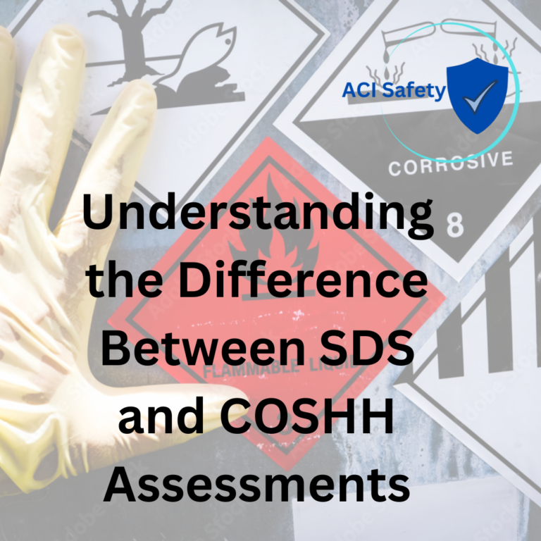 Understanding the Difference Between SDS and COSHH Assessments