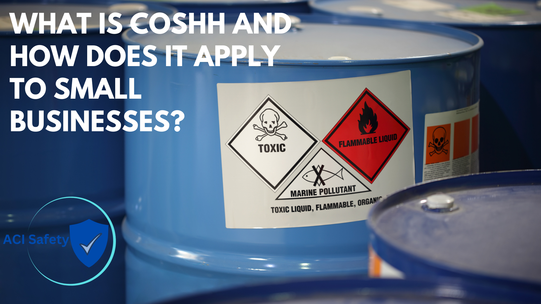 What Is COSHH And How Does It Apply To Small Businesses