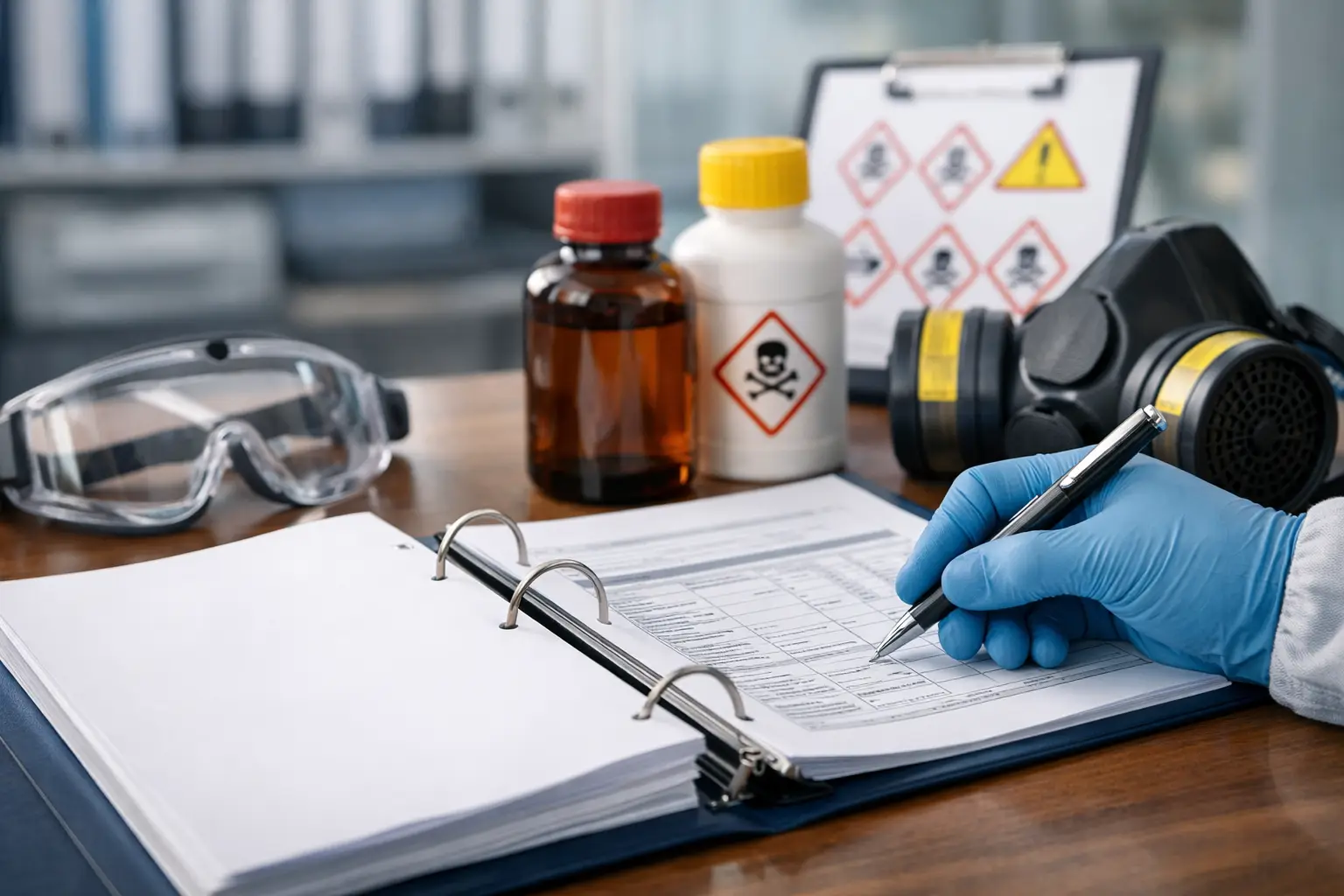 COSHH Register Template for Safer Records